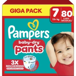 Baby-Dry Pants Maat 7 Luierbroekjes|Pampers Online