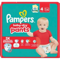 Baby-Dry Pants Maat 4 Luierbroekjes|Pampers Online