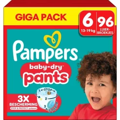 Pampers Baby-Dry Pants Maat 6 Luierbroekjes< Luierbroekjes Maat 6