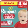 Pampers Baby-Dry Pants Maat 4 Luierbroekjes< Luierbroekjes Maat 4