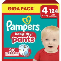 Baby-Dry Pants Maat 4 Luierbroekjes|Pampers Online