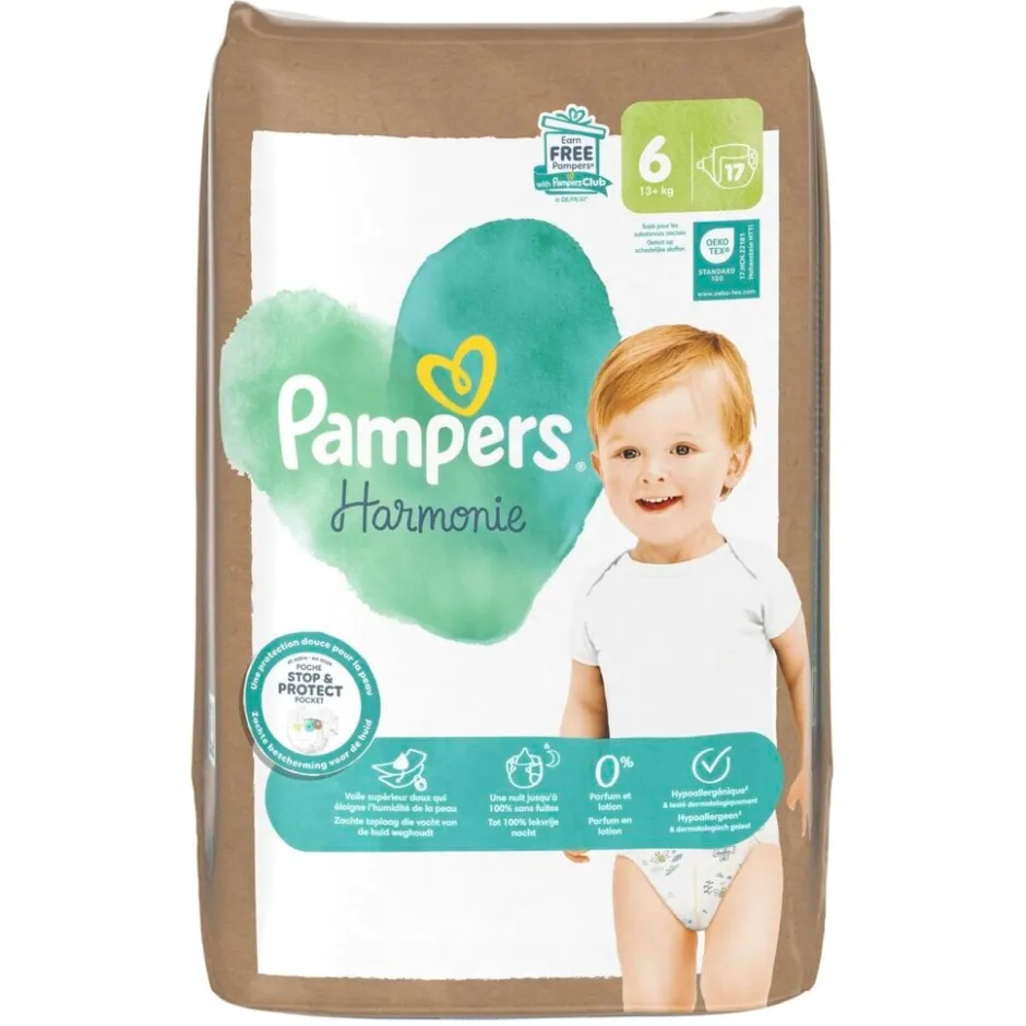 Pampers Harmonie Maat 6 Luiers< Luiers Maat 6
