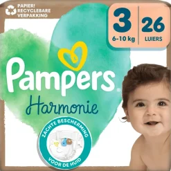 Pampers Harmonie Maat 3 Luiers< Luiers Maat 3