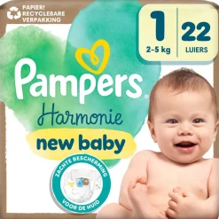 Pampers Harmonie Maat 1 Luiers< Luiers Maat 1