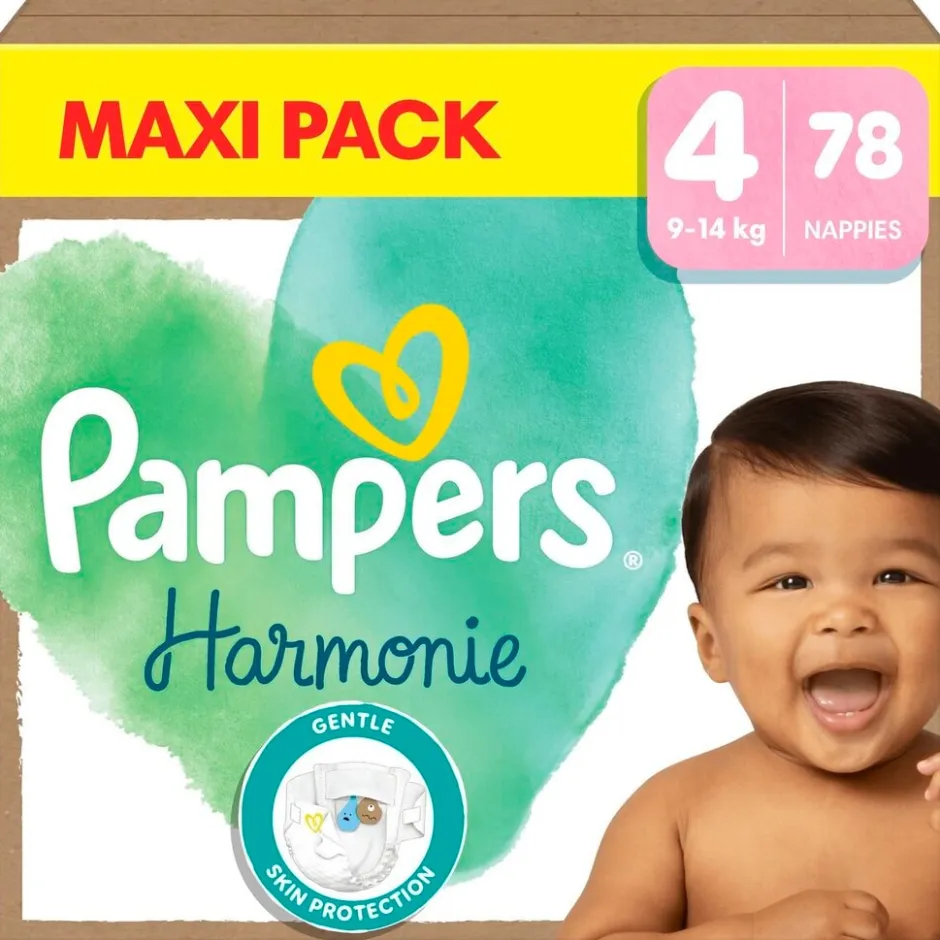 Pampers Harmonie Maat 4 Luiers< Luiers Maat 4