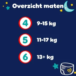 Pampers Night Pants Maat 5 Luierbroekjes< Pyjamabroekjes|Luierbroekjes Maat 5