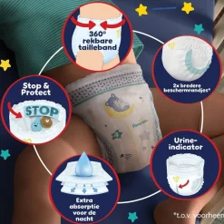 Pampers Night Pants Maat 5 Luierbroekjes< Pyjamabroekjes|Luierbroekjes Maat 5