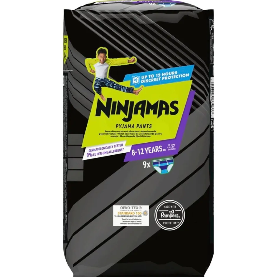 Pampers Jongens 8-12 Jaar Pyjama Pants|Ninjamas Discount