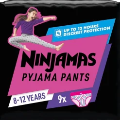 Pampers Meisjes 8-12 Jaar Pyjama Pants|Ninjamas Online