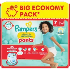 Premium Protection Pants Maat 7 Luierbroekjes|Pampers Discount