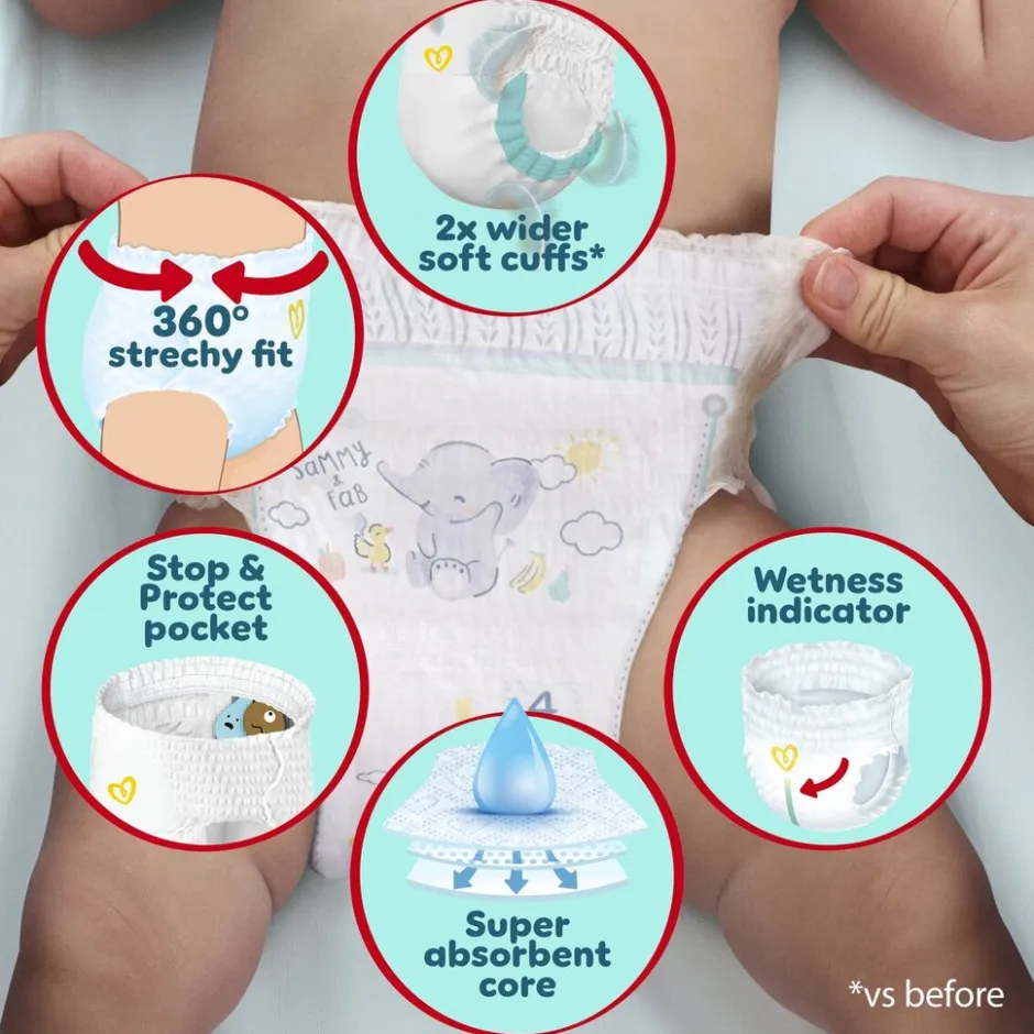 Pampers Premium Protection Pants Maat 6 Luierbroekjes< Luierbroekjes Maat 6
