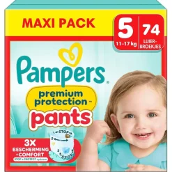 Pampers Premium Protection Pants Maat 5 Luierbroekjes< Luierbroekjes Maat 5