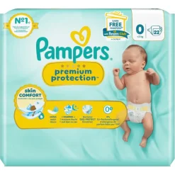 Premium Protection Maat 0 Luiers|Pampers Online