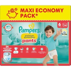 Pampers Premium Protection Pants Maat 6 Luierbroekjes< Luierbroekjes Maat 6