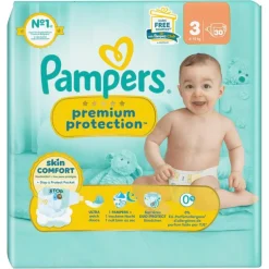 Pampers Premium Protection Maat 3 Luiers< Luiers Maat 3