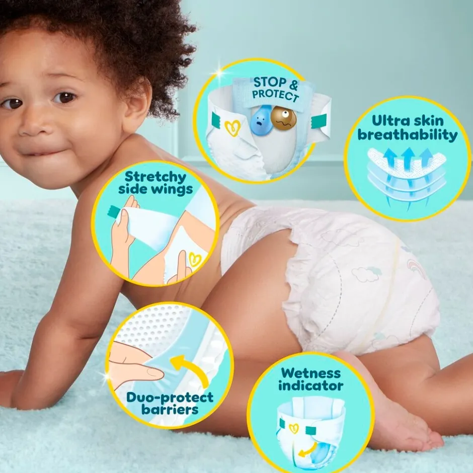 Pampers Premium Protection Maat 3 Luiers< Luiers Maat 3
