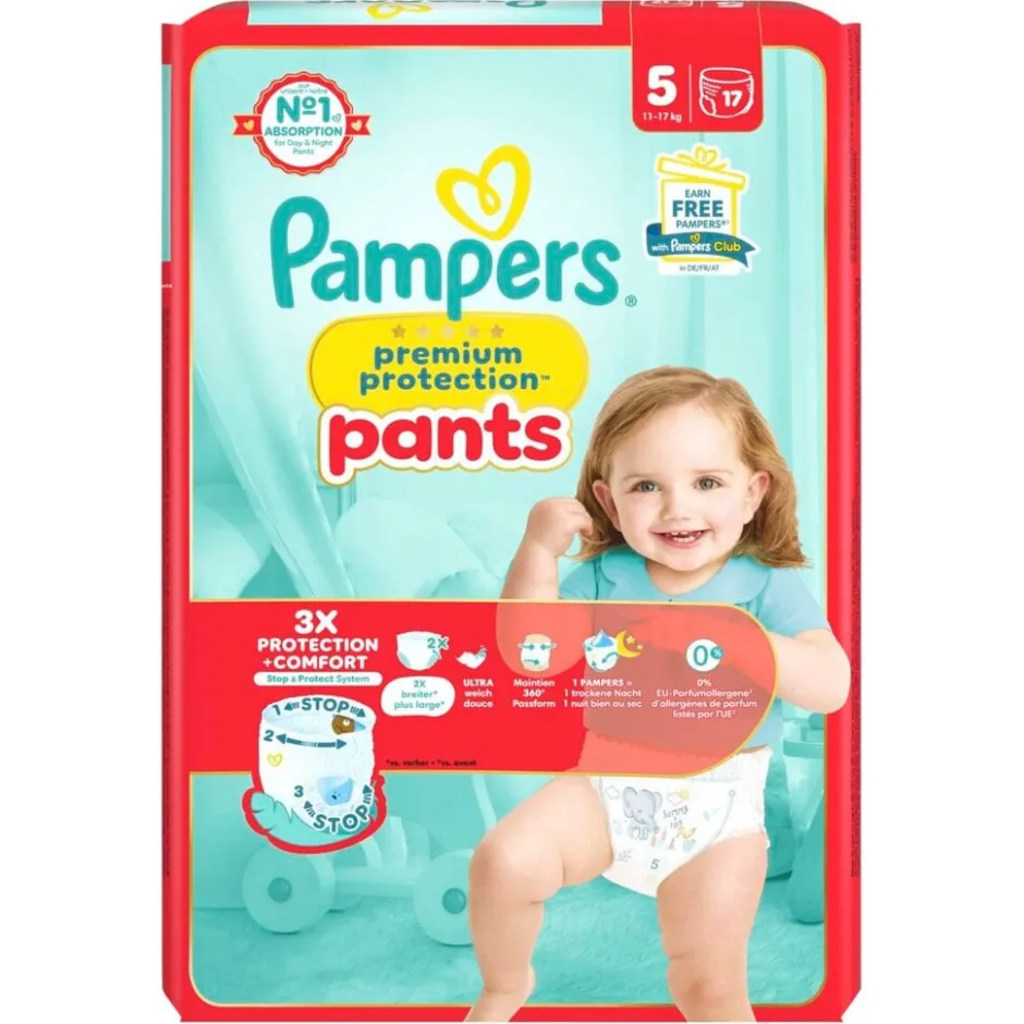 Premium Protection Pants Maat 5 Luierbroekjes|Pampers Clearance