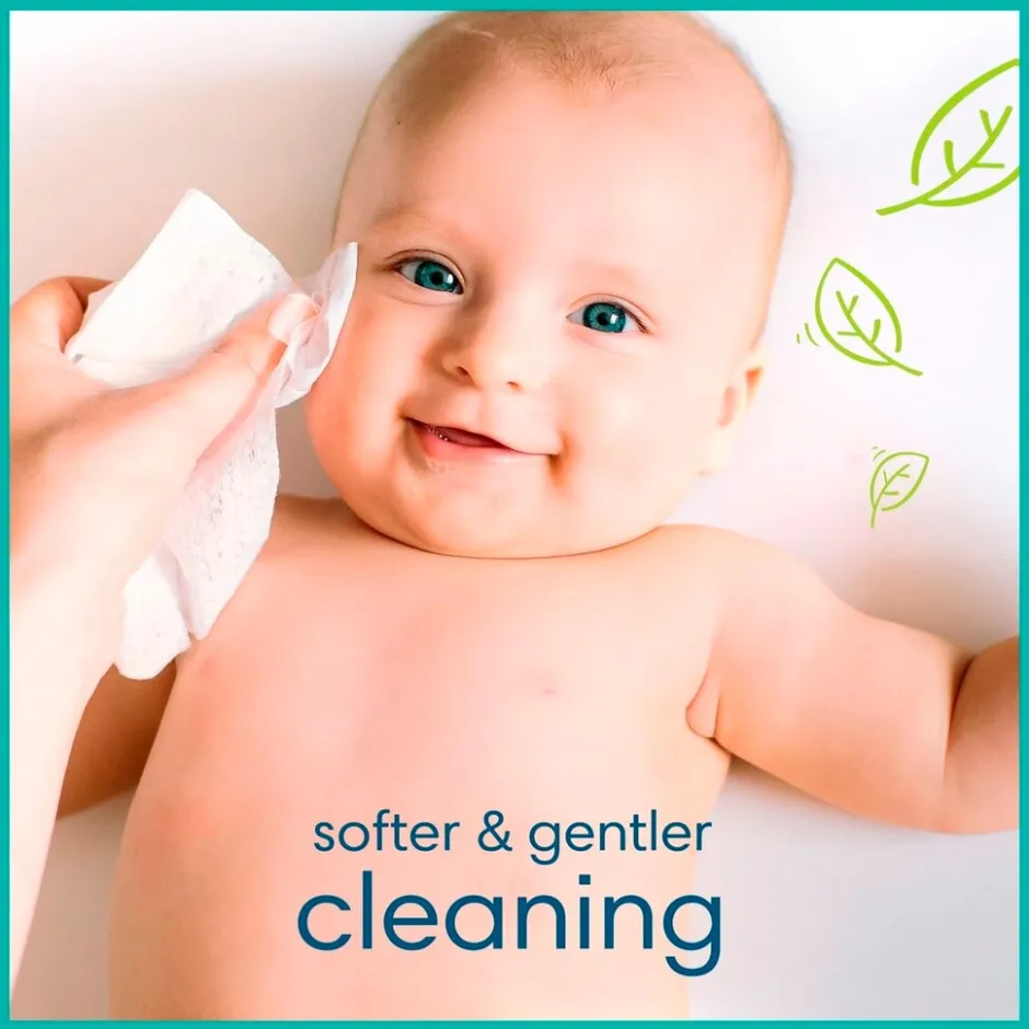 Sensitive 0% Plastic Babydoekjes|Pampers Best