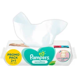 Pampers Sensitive Billendoekjes< Billendoekjes