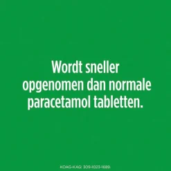 Panadol 500mg Paracetamol Filmomhulde Tabletten< Pijn