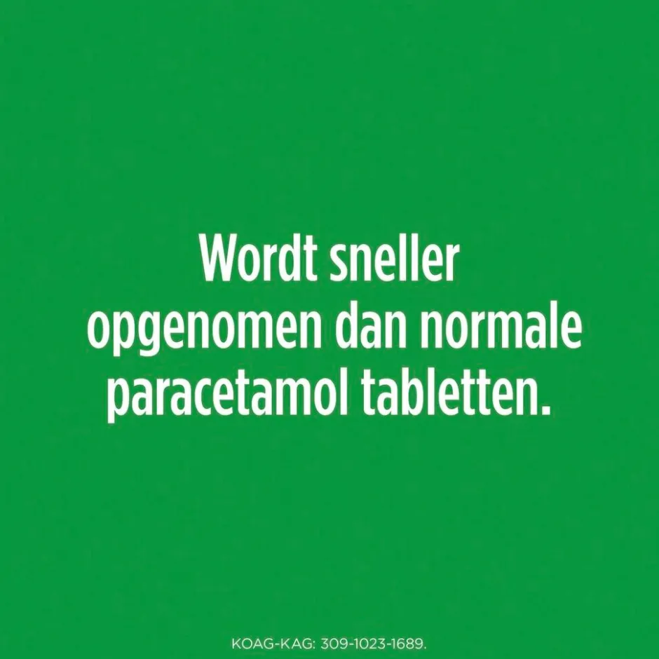 Panadol 500mg Paracetamol Filmomhulde Tabletten< Pijn