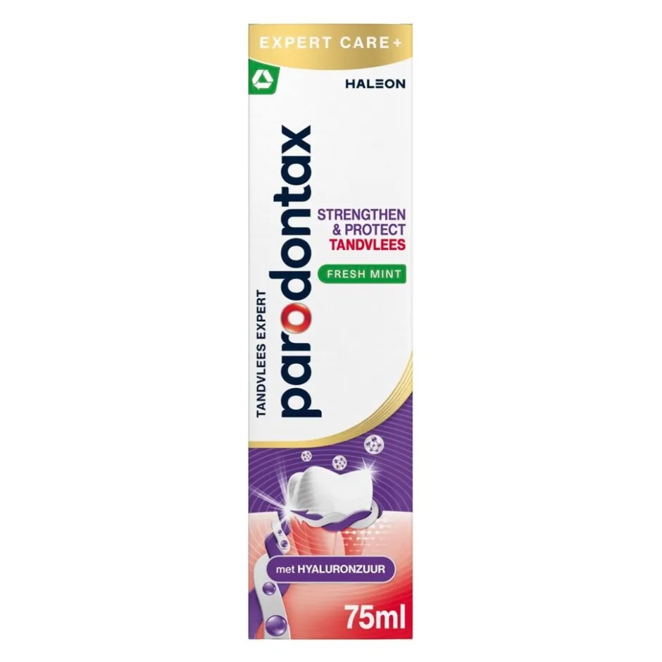 Parodontax Strengthen & Protect Fresh Mint Tandpasta< Tandpasta