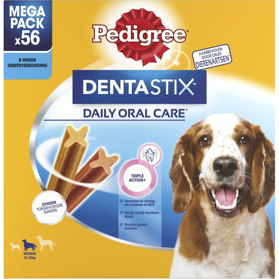 Pedigree Dentastix Medium Hondensnacks< Honden