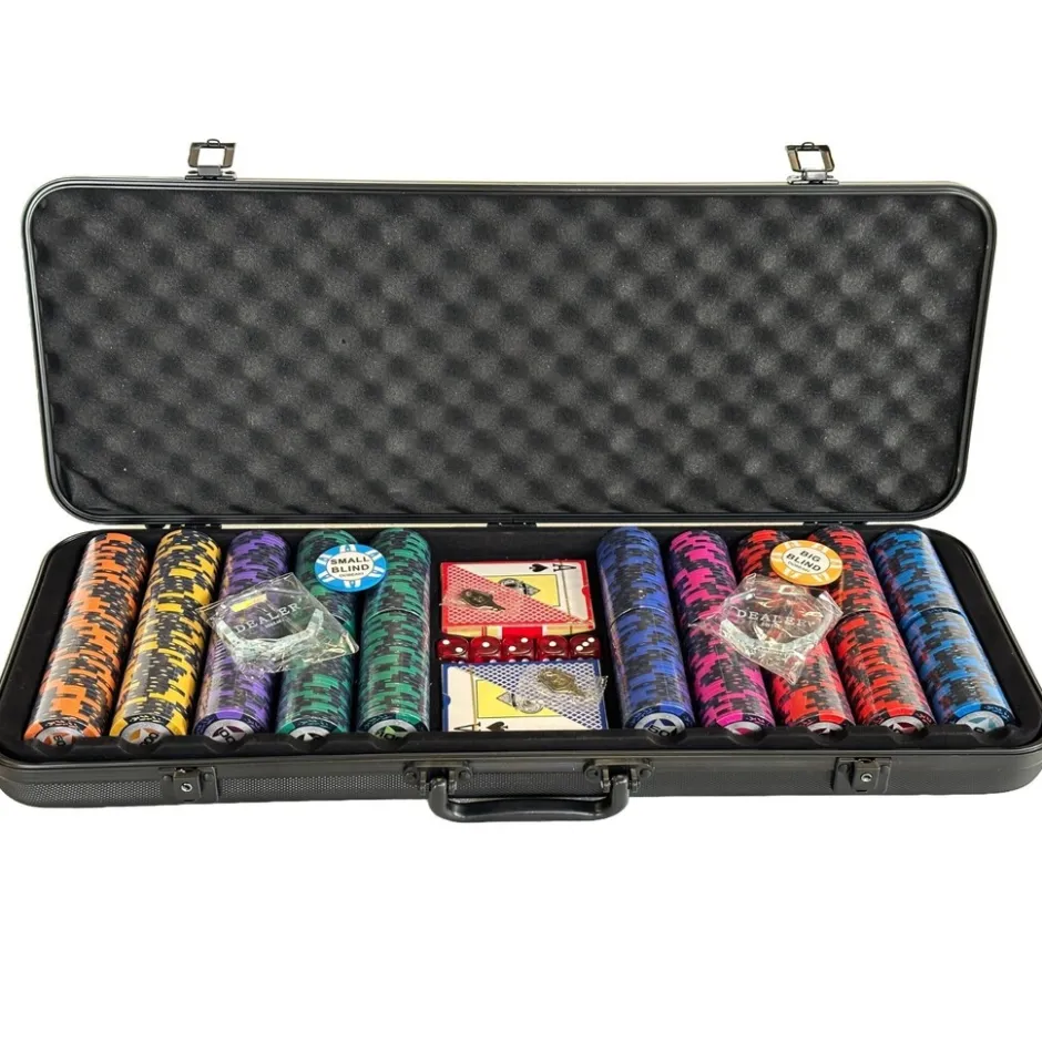 Deluxe pokerset 500|Pegasi New