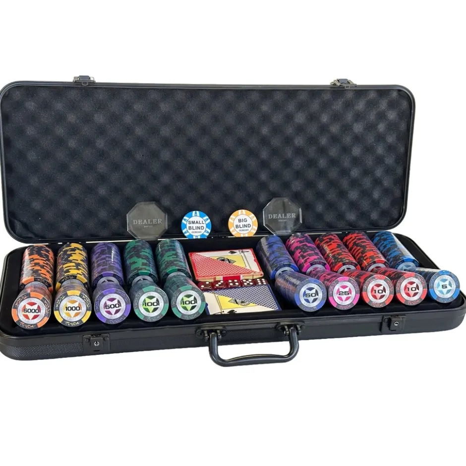 Deluxe pokerset 500|Pegasi New