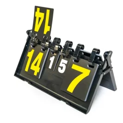Pegasi tafeltennis scorebord< Tafeltennistafel