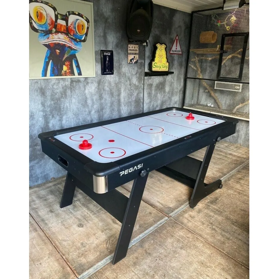 Pegasi airhockeytafel Tornado inklapbaar< Airhockey