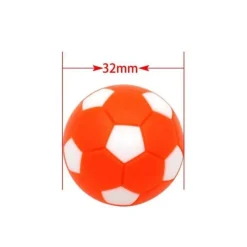 Tafelvoetbal balletjes Multi-color per 6st.|Pegasi Discount