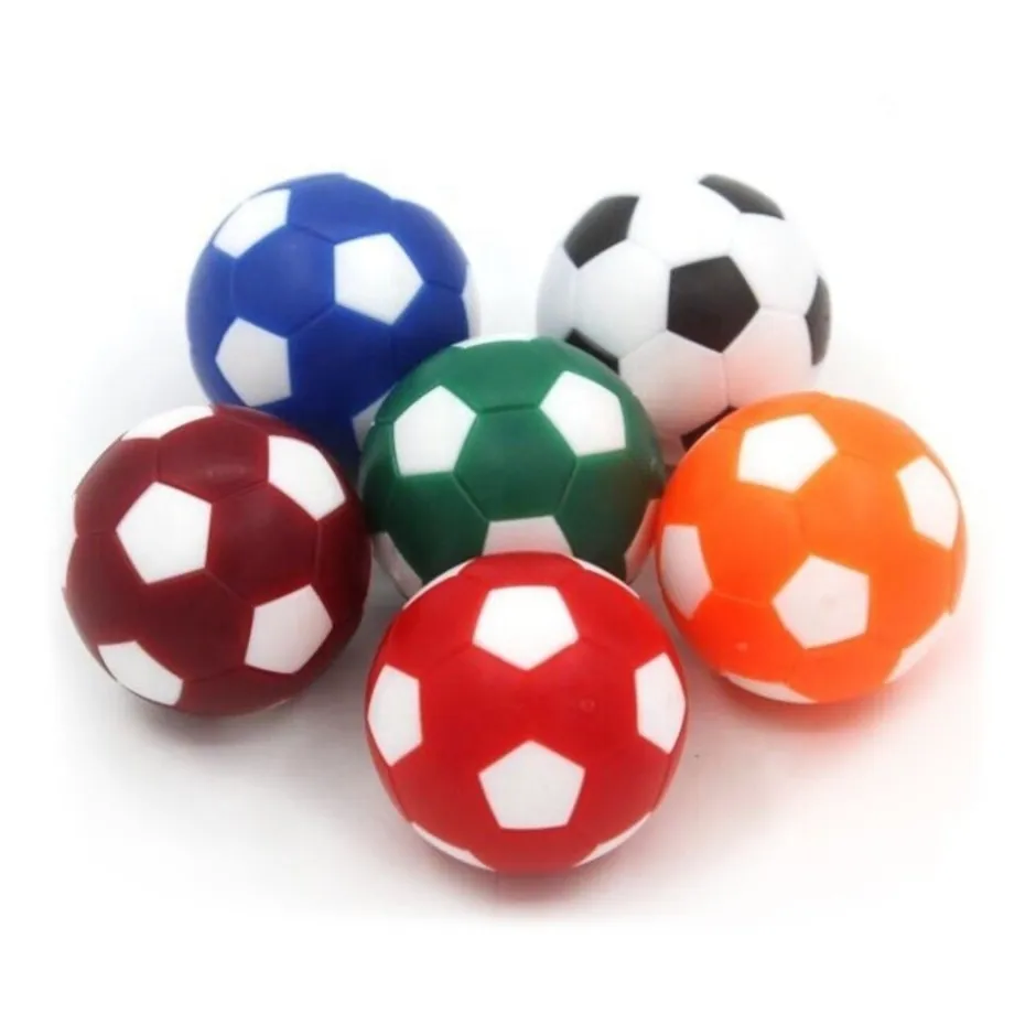 Tafelvoetbal balletjes Multi-color per 6st.|Pegasi Discount