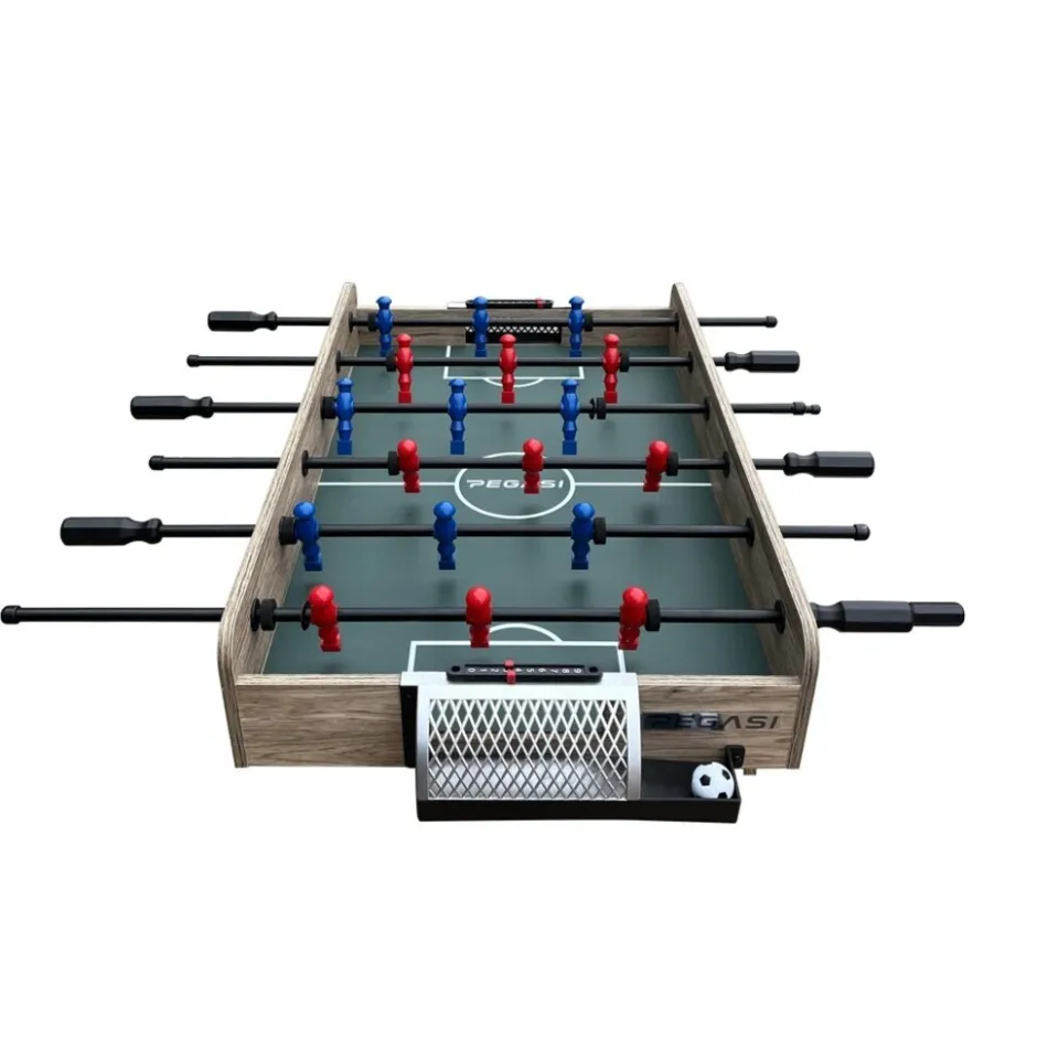 Pegasi Voetbaltafel Mini XL Deluxe< Tafelvoetbal
