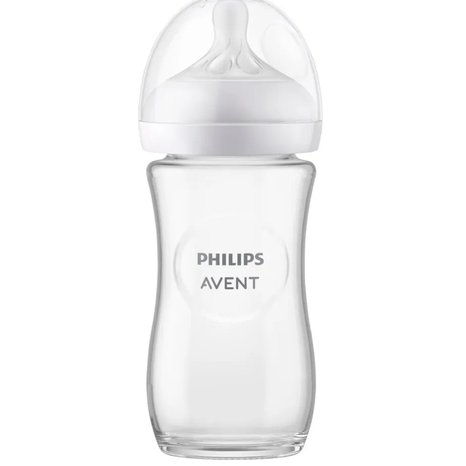 Natural Response Fles Glas 240ml – Flow 3 – BPS vrij- 1 fles|Philips Avent Sale