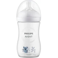 Philips Avent Natural Response SCY903/67 1m+ Koala Babyfles met Natuurlijke Zuigreflex Flesspeen< Babyflesjes