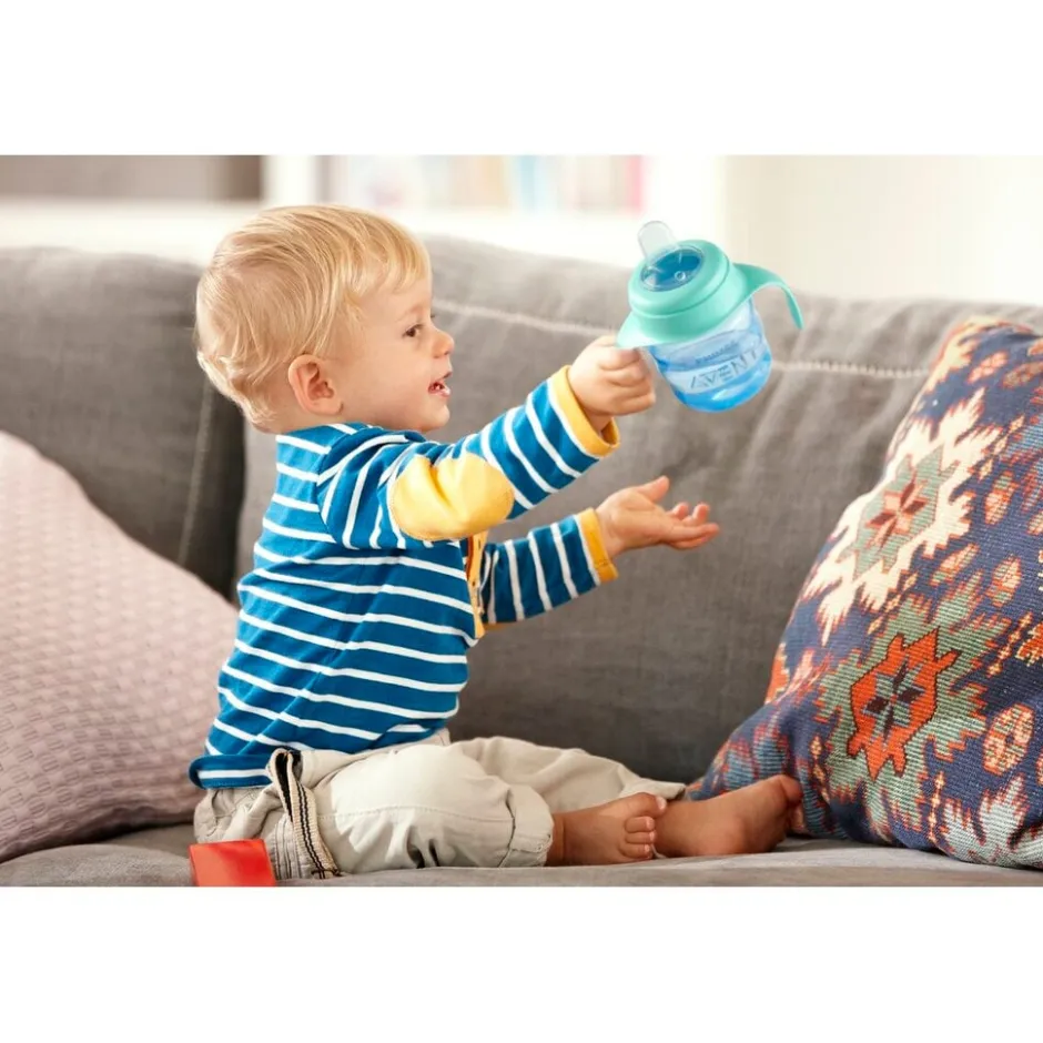 Philips Avent Scf551/05 6+M Drinkbeker met Zachte Tuit< Drinkbeker