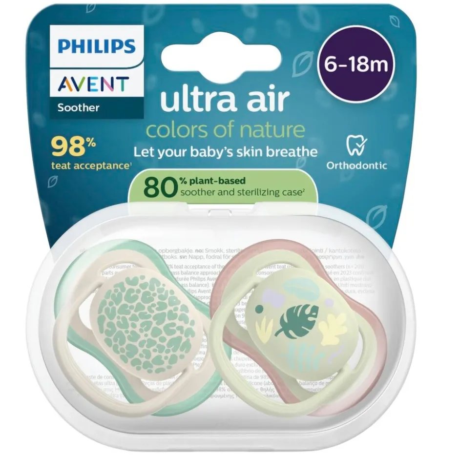 Soother Air 6-18M SCF087/17 fopspeen|Philips Avent Best