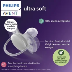 Ultra Soft SCF091/38 Fopspeen|Philips Avent Best
