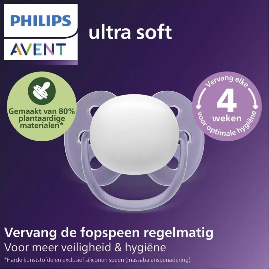 Ultra Soft SCF091/44 Fopspeen|Philips Avent Best