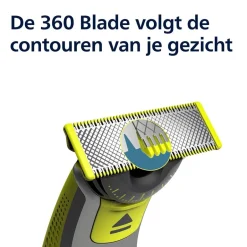 Philips OneBlade 360 QP624/50 Bodykit Navulmesjes<Heren Scheermesjes