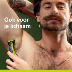 Philips OneBlade 360 QP624/50 Bodykit Navulmesjes<Heren Scheermesjes
