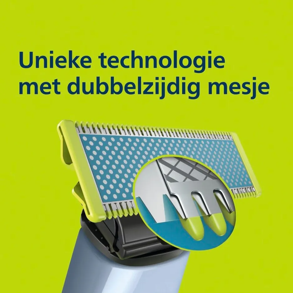 Philips OneBlade Anti-Friction Blade QP225/50 Navulmesjes<Heren Scheermesjes