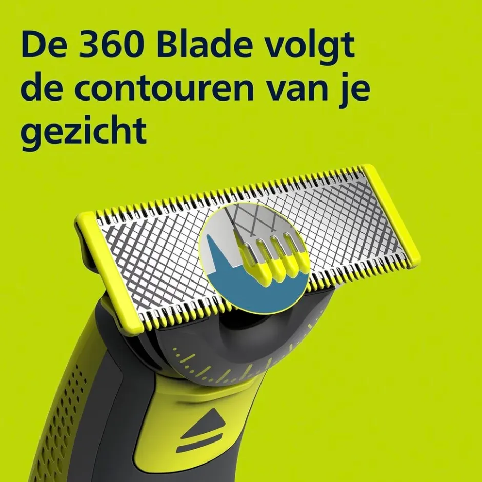 OneBlade Face QP2724/23 Trimmer, Scheerapparaat en Styler|Philips Clearance