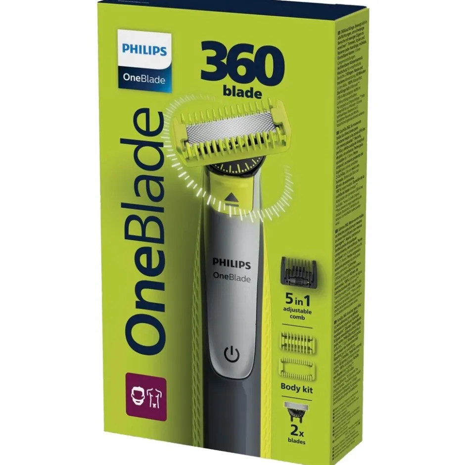 OneBlade Face+Body QP2834/23 Trimmer, Scheerapparaat en Styler|Philips New