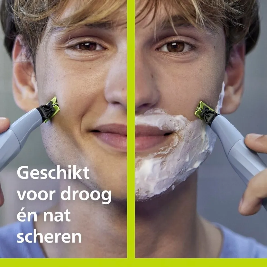 Philips OneBlade First Shave Anti-Friction Blade QP1324/20 Scheerapparaat<Heren Baardtrimmers|Scheerapparaten