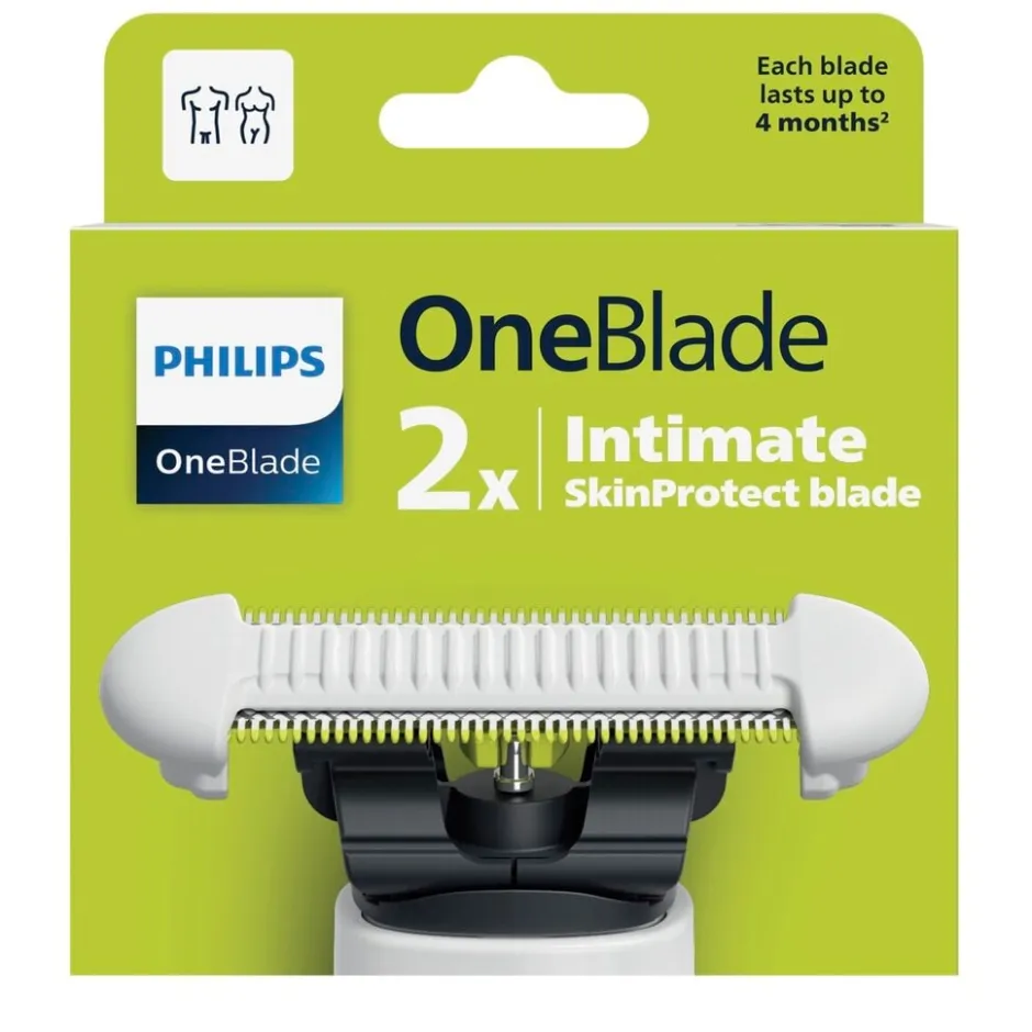 OneBlade Intimate Man QP229/50 SkinProtect Blade Navulmesjes|Philips Online