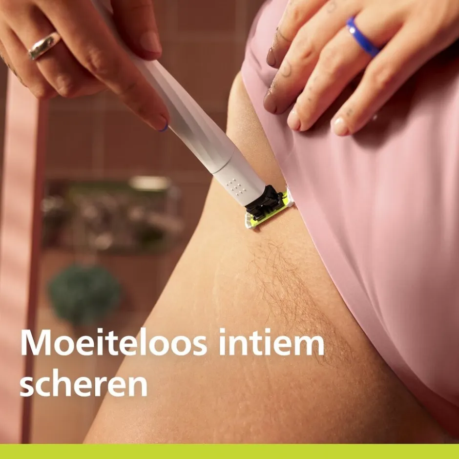 Philips OneBlade Intimate Vrouw QP229/52 SkinProtect Blade Navulmesjes<Heren Scheermesjes