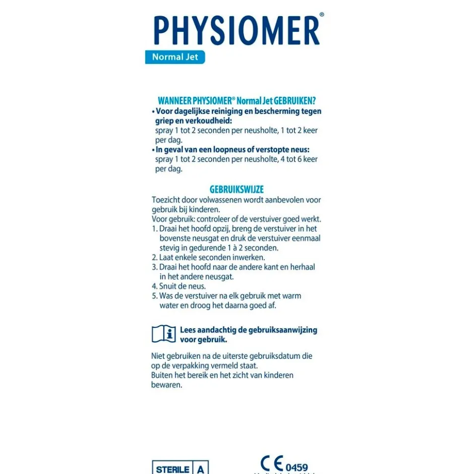 Physiomer Normal Jet Neusspray< Luchtwegen