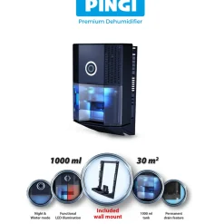 Pingi Vida 2 Elektrische luchtontvochtiger< Luchtreinigers